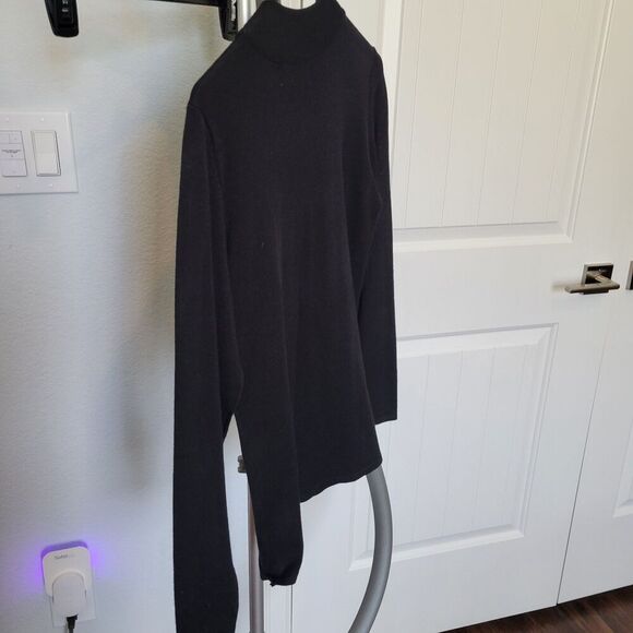 Carolyn Taylor Womens Sweater Size S Mock Neck rhinestone shoulder class staple - Picture 8 of 10